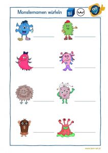 Monsternamen würfeln