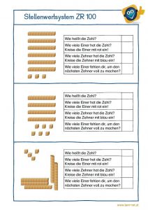 Stellenwertsystem ZR 100 - Mit Dienes-Material