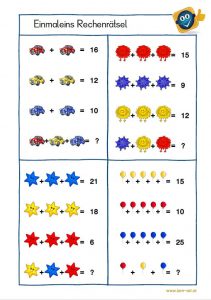 1x1 Rechenrätsel