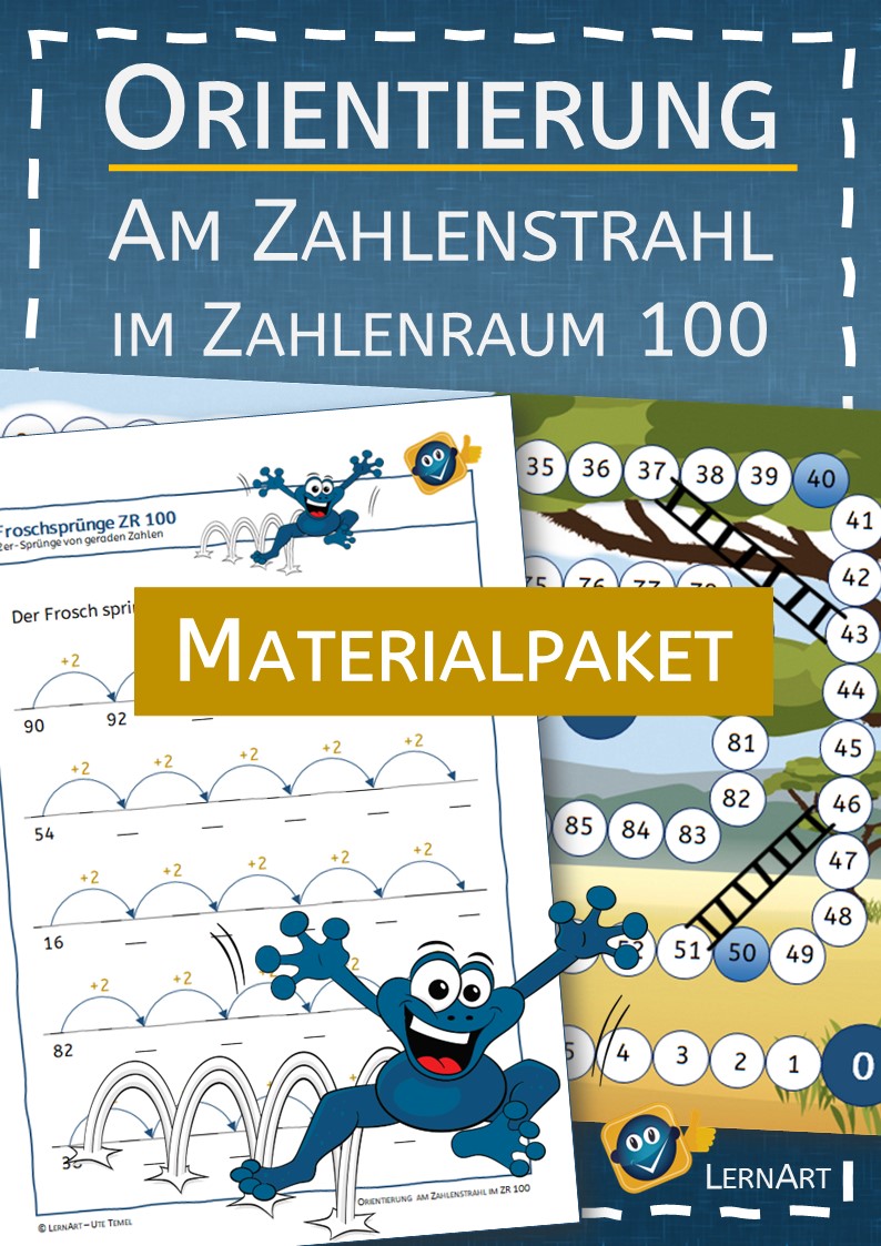 LernMaterialien | Übungsblätter Dyskalkulie – Zahlenraum 100